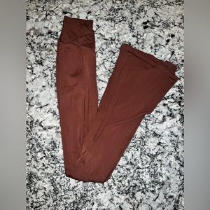 Aerie crossover flare leggings